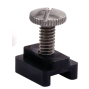 NYLON .85 TRACK SLIDE LOCK BLK*PR*