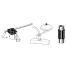 Round Rail BBQ Mount