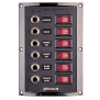 Vertical 6-Gang DC Breaker Panel