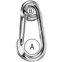 Carbine Hook - With Eye