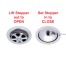 stopper of Ambassador Marine 2" 95 Degree Elbow Drain