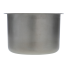 side of Ambassador Marine Cylinder Sink - Mirror SSt Without Mounting Studs
