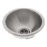 s26-1409-br of Ambassador Marine Half Sphere Sink - Brushed SS Finish Without Studs