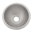 top of Ambassador Marine Half Sphere Sink - Brushed SS Finish Without Studs