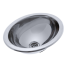 s64-6530-um of Ambassador Marine Oval Sink Mirror SS Without Studs