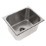 s44-1711-br of Ambassador Marine Rectangle Sink - Brushed SS Finish, Without Studs