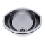 s24-1501-um of Ambassador Marine Round Sink - Mirror SS Finish, Without Studs
