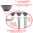 dia of Ambassador Marine 2-1/4" Straight Drain Kit