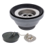 s01-0104 of Ambassador Marine 2-1/4" Straight Drain Kit