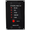 Aqualarm Automatic Systems Monitor with 5 Detectors & Alarm Bell - Single Engine 