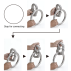 Snap Hook Type B - Stainless Steel