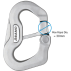 Snap Hook Type B - Stainless Steel