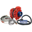 Balmar 170A 12V XT Ser Alternator Charging Kit - J10 Serpentine Pulley, Dual Ft Mt