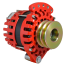 Balmar 170A 12V XT Series Alternator - Dual Vee Pulley, 1" or 2" Single Foot Mount