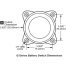 Blue Sea 350A e-Series Battery Selector Switch