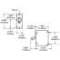 AC/DC A-Series Single Pole Circuit Breakers - White Toggle