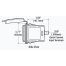 Dimensions of Blue Sea Systems Blue Sea Fast Charge Dual USB Charger - Contura Switch Mount