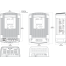 Dimensions of Blue Sea Systems P12 25 Amp Battery Charger - 12V DC
