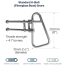 Boat Latch Kit for Fibreglass Boats