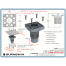 UM6080 Universal Mount - Stainless Steel