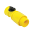 angle view of Camco Quick Hose Connect with Shut-Off Valve