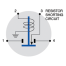 Diagram of Cole Hersee Intermittent Duty Solenoid - 12V, 100A Int.