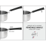Strate Saute Pan with Glass Lid - 2, 3, 3.5 or 4.5 Qt.