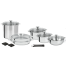 Tulipe 13-Piece Stainless Steel Sauce Pan Set 