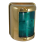 Davey & Co 1 NM Starboard Sidelight Brass Nav Light - Boats to 12m, 12V DC