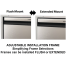 Universal Flush-Mount Frame