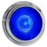 Dr LED 5-1/2" Chromed Mars LED General Purpose Dome Light - Blue / White