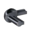 Insert Corner Angled View of Johnson-Duramax 90 Degree Molded Insert Corner / End Cap for 100 Series Commercial Bumpers