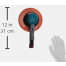 8" Two-Hand Gear-Driven Sander - Non-Vacuum