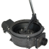 close up of Edson Marine 30 GPM "Bone Dry" Manual Diaphragm Pumps - Lever Action, Side Inlet