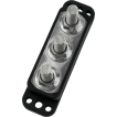 3 studs, w-o cover of Egis Mobile Electric 600 Amp Busbars - 6600 Series PowerBars, Heavy-Duty 3/8" Studs
