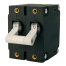 A-Ser 15A Dual Pole Circuit Breaker - White Toggle, 50A of Egis Mobile Electric A-Series Dual Pole Circuit Breakers - White Toggle