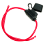 901028 of Egis Mobile Electric Fuse Holder Inline ATO 18" Long 12 AWG Red Wire