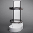 White Mounting Bracket of Fireboy-Xintex MU Horizontal Suppression Fire Extinguisher - FK-5-1-12 Clean Agent