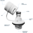 Flush Port Quick Connect for Mercury