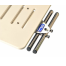 EEz-In Under Platform Double Tube Telescoping Dive Ladder, Stowed