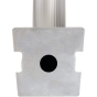 Side Mount Table Leg w/ Bracket