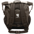 back of Geckobrands Paddler 30L Waterproof Backpack