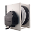 Rear/side view of Glendinning Marine Cablemaster CRMA-30 Powered Cord Reel - for 30A Shore Power Cords