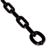 black of Greenfield Products Anchor Lead Chain 5'