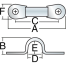 diagram of Harken 281 Eyestrap