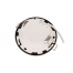 Hella 3-3/4" Warm White EuroLED 95 LED Recess Down Light - White Bezel, Screw Mnt