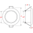 Apelo EuroLED75 RGB/W Downlight