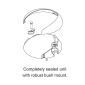 Assembly of Hella 5" EuroLED 130 Surface Mount LED Dome Light - White Shroud