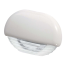 White LED Easy Fit Step Lamp - Chromed Plastic Cap
