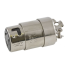 side view of Hubbell 50A 125/250V Female Shore Power Cordset Connector
